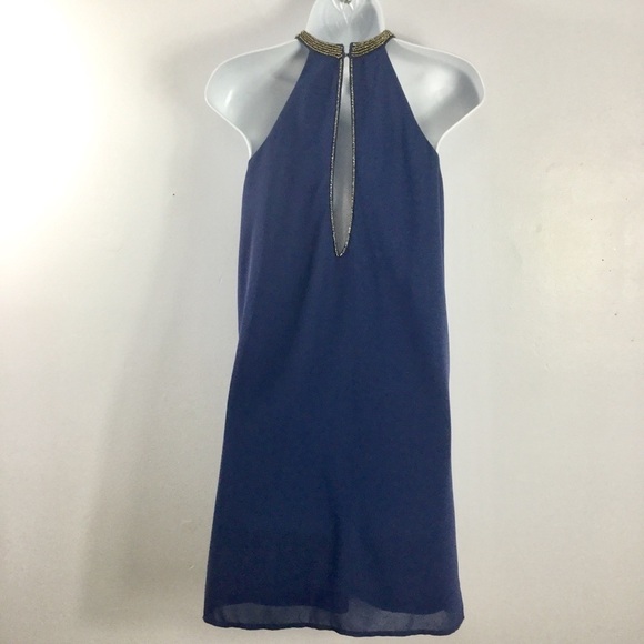 Beaded Halter Dress Size S NWT - Picture 3 of 5